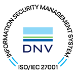ISO27001 DNV certificate